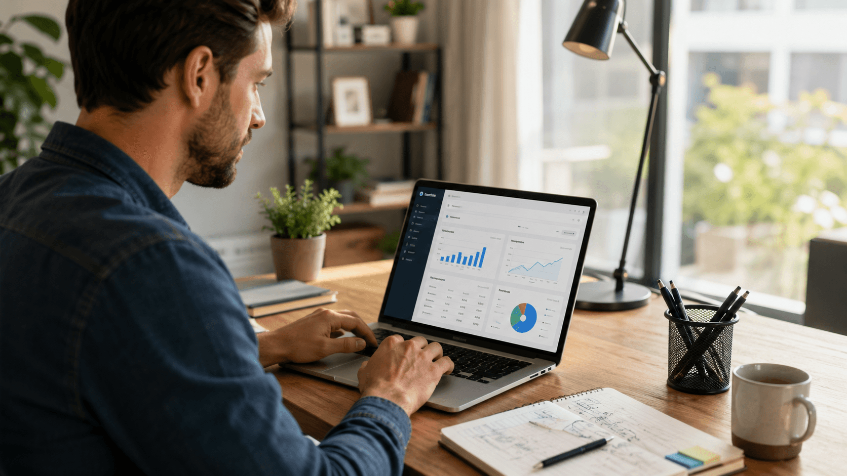 Illustration — Créer un business plan en ligne