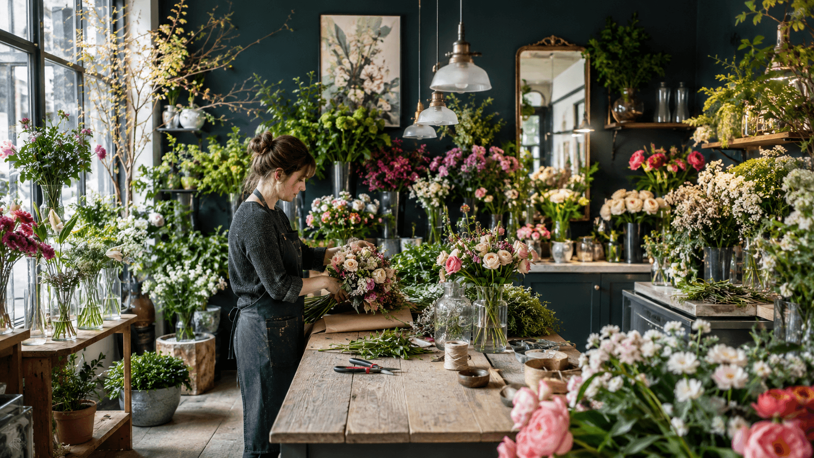 Illustration — Exemple business plan fleuriste