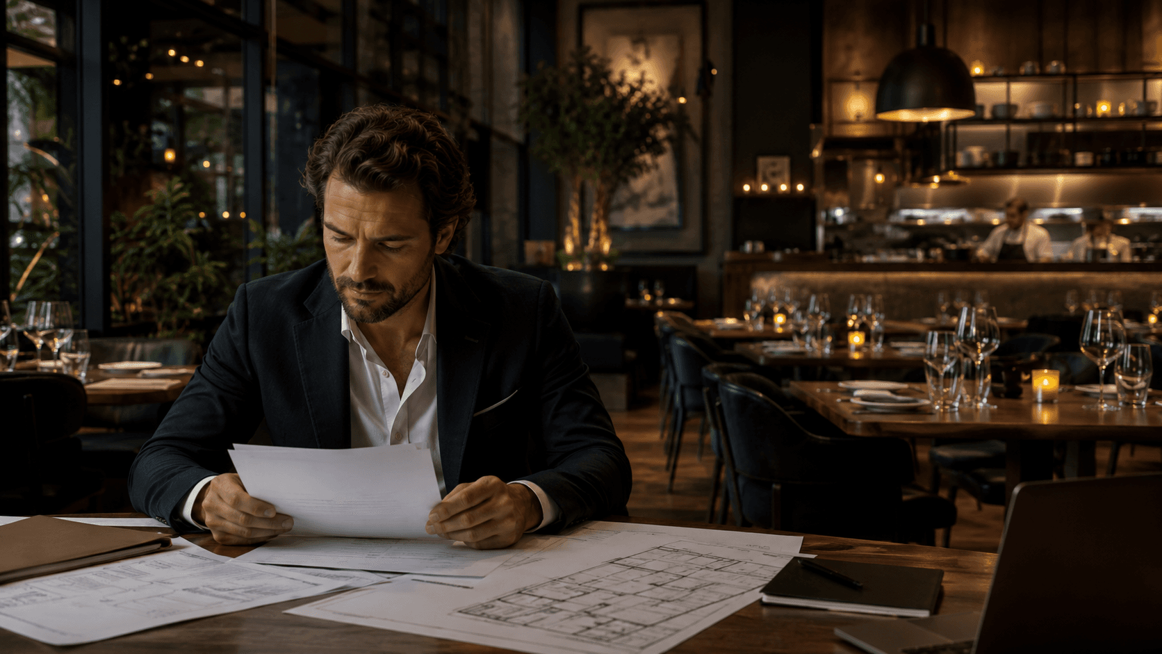 Illustration — Exemple business plan restaurant