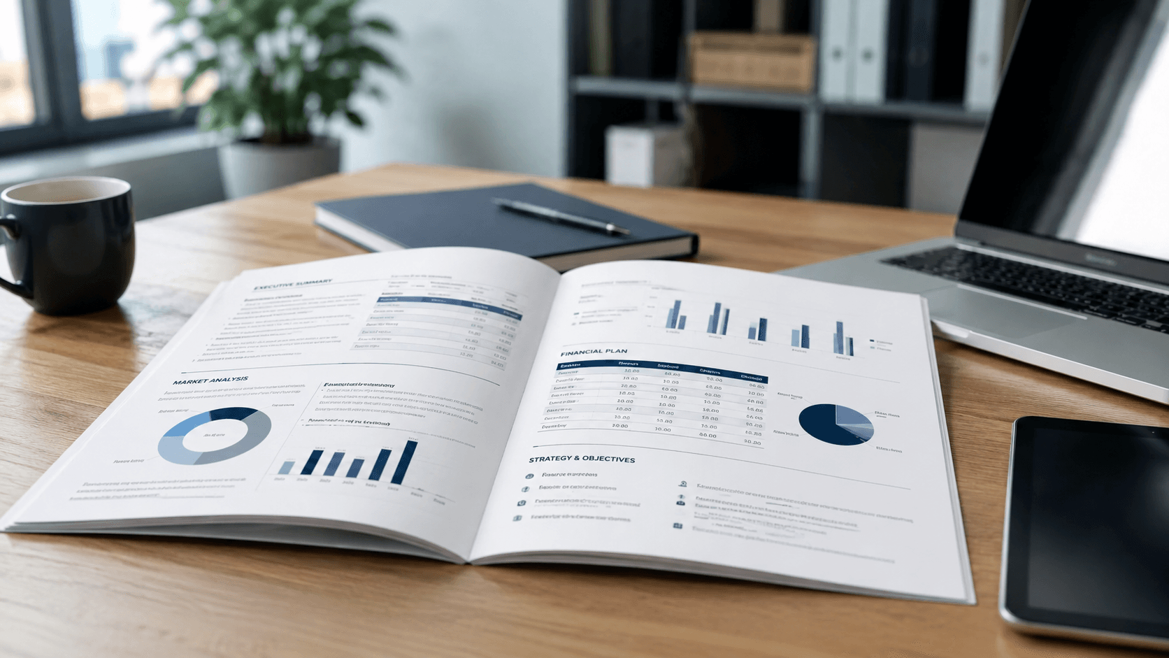 Illustration — Modèle business plan gratuit